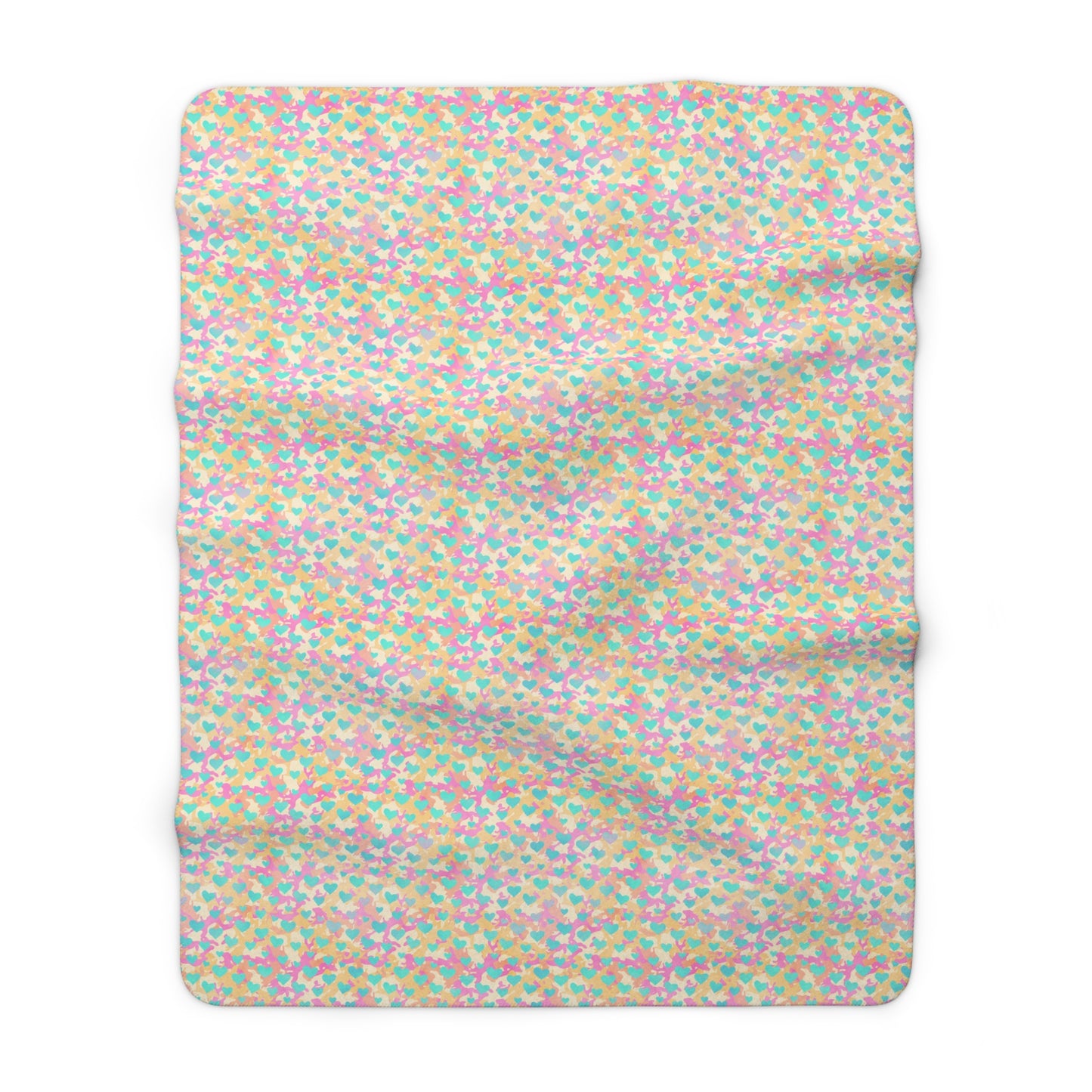Sweetheart Camo Fleece Blanket