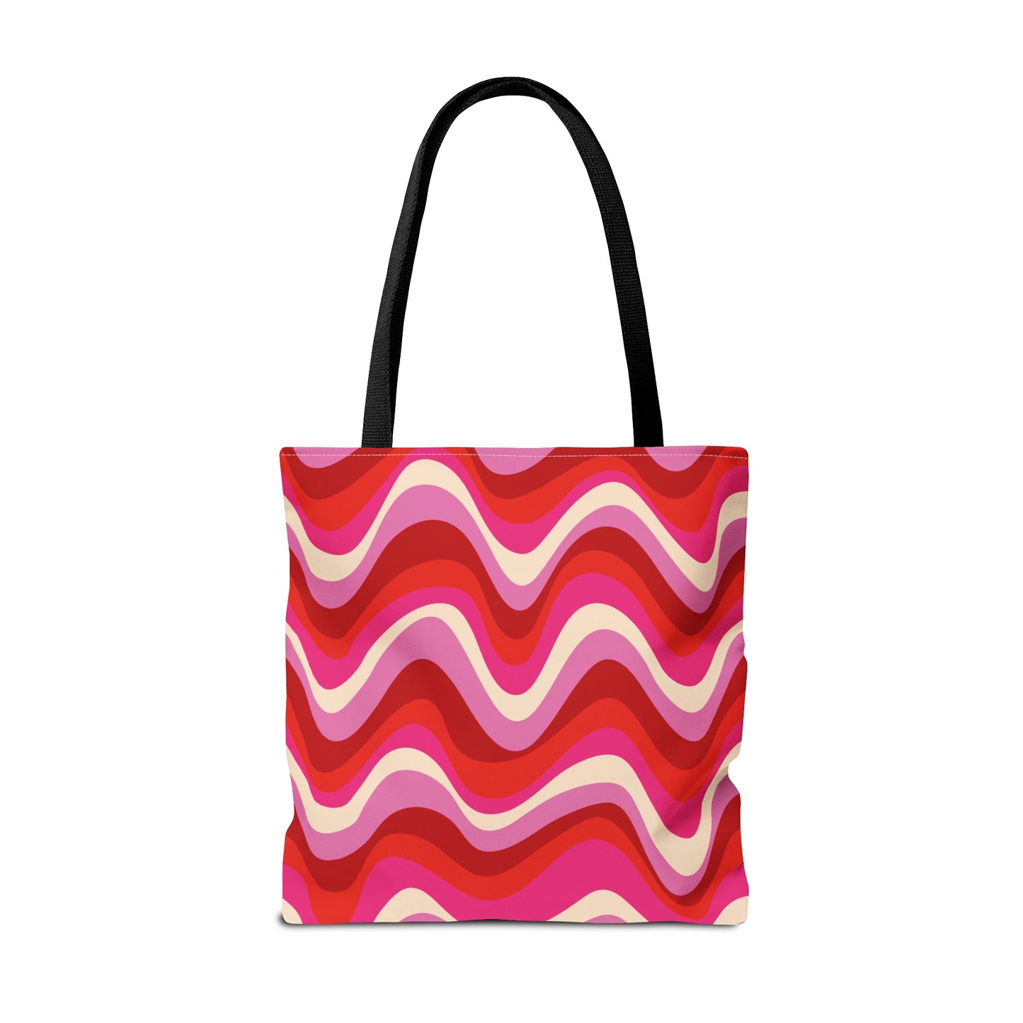 Blush Frequency Canvas Tote Bag