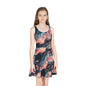 Pink Venom Marble Girls' Sleeveless Sundress
