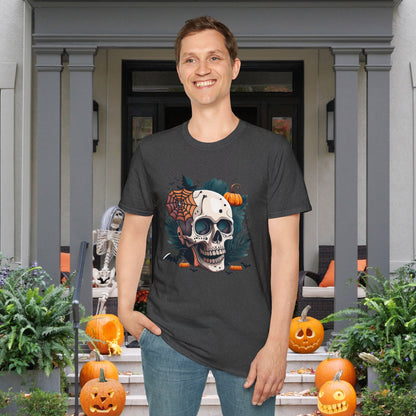 Colorful Skull Adult T-shirt