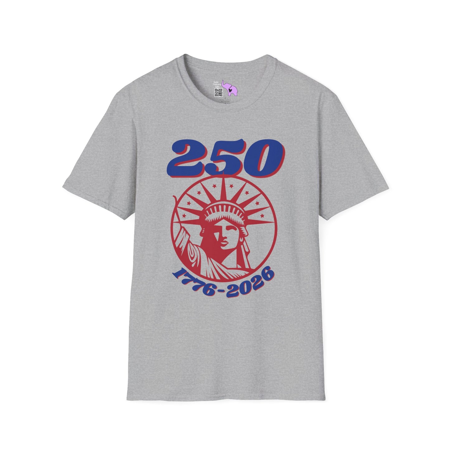 Statue of Liberty 250 1776-2026 Adult T-shirt