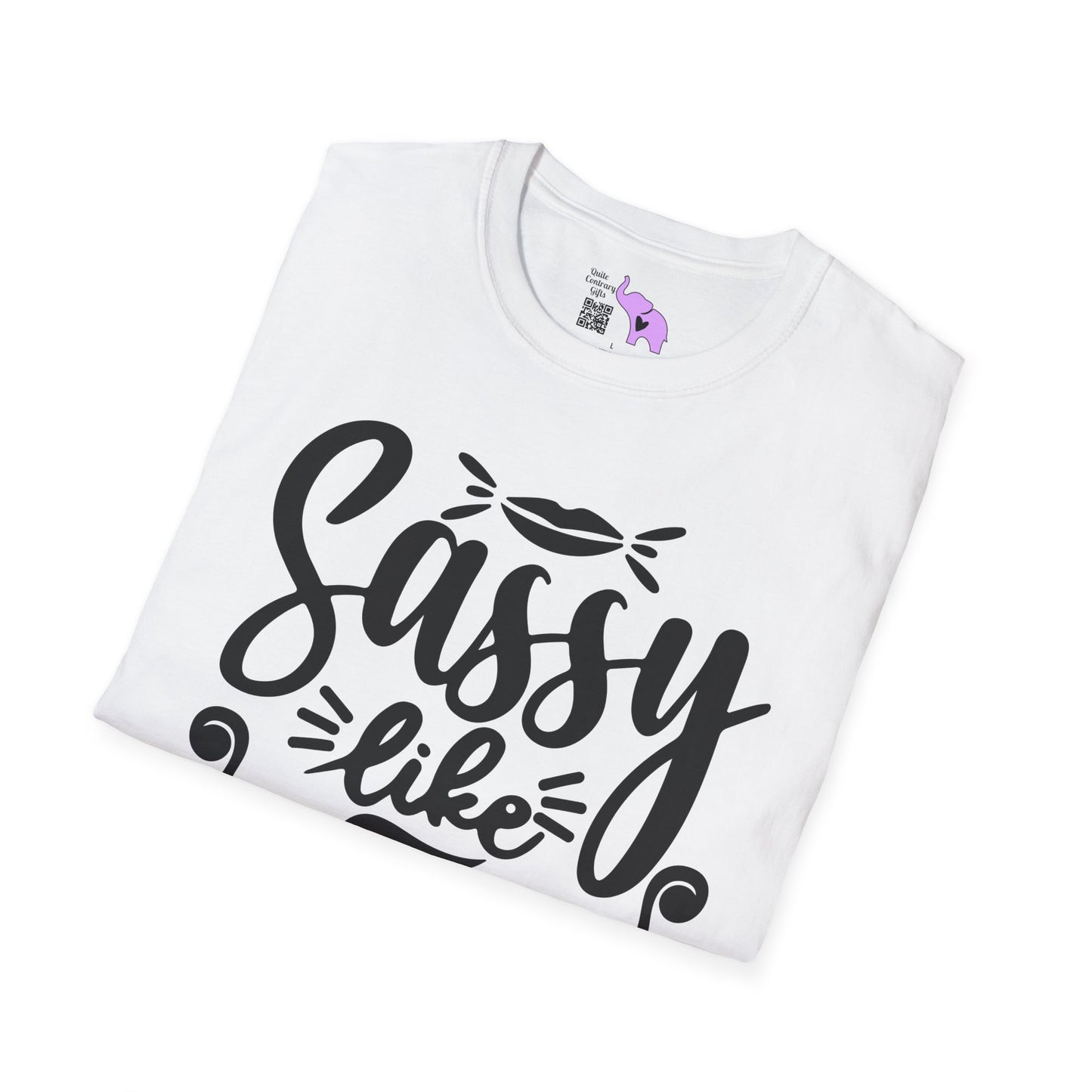 Sassy Like My Mom Adult T-shirt