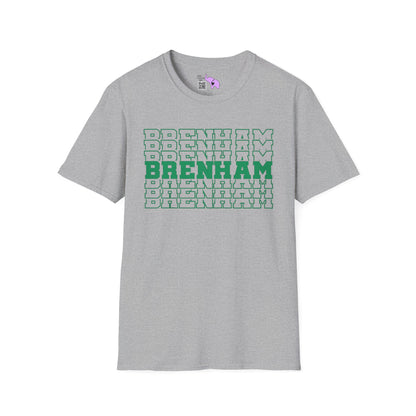 Brenham (Stacked) Adult T-shirt