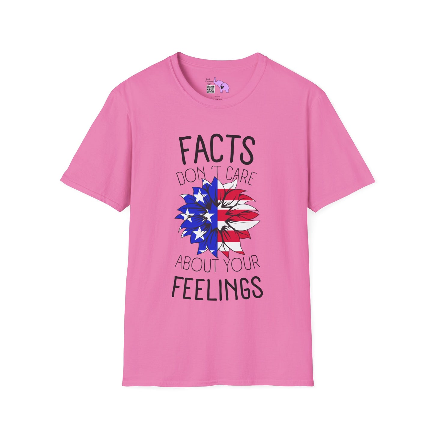 Facts Don't Care About Your Feelings American Flag T-shirt