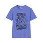 ""Coffee Makes Me Feel Alive and Slightly Unhinged (Cat) Adult T-shirt