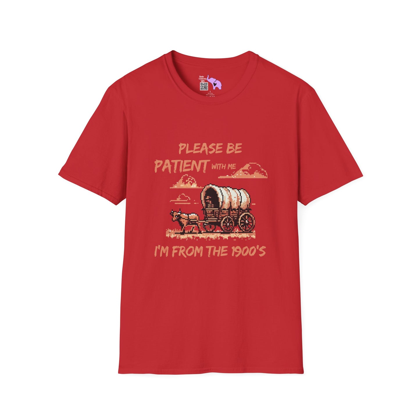 Please Be Patient With Me I'm From The 1900's (Western) Adult T-shirt