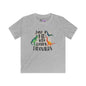 Just A Kid Who Loves Dinosaurs Kids Softstyle Tee