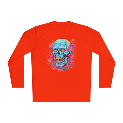 Psycho Skull Adult Long Sleeve Tee