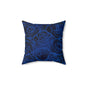 Nocturne Roses Throw Pillow