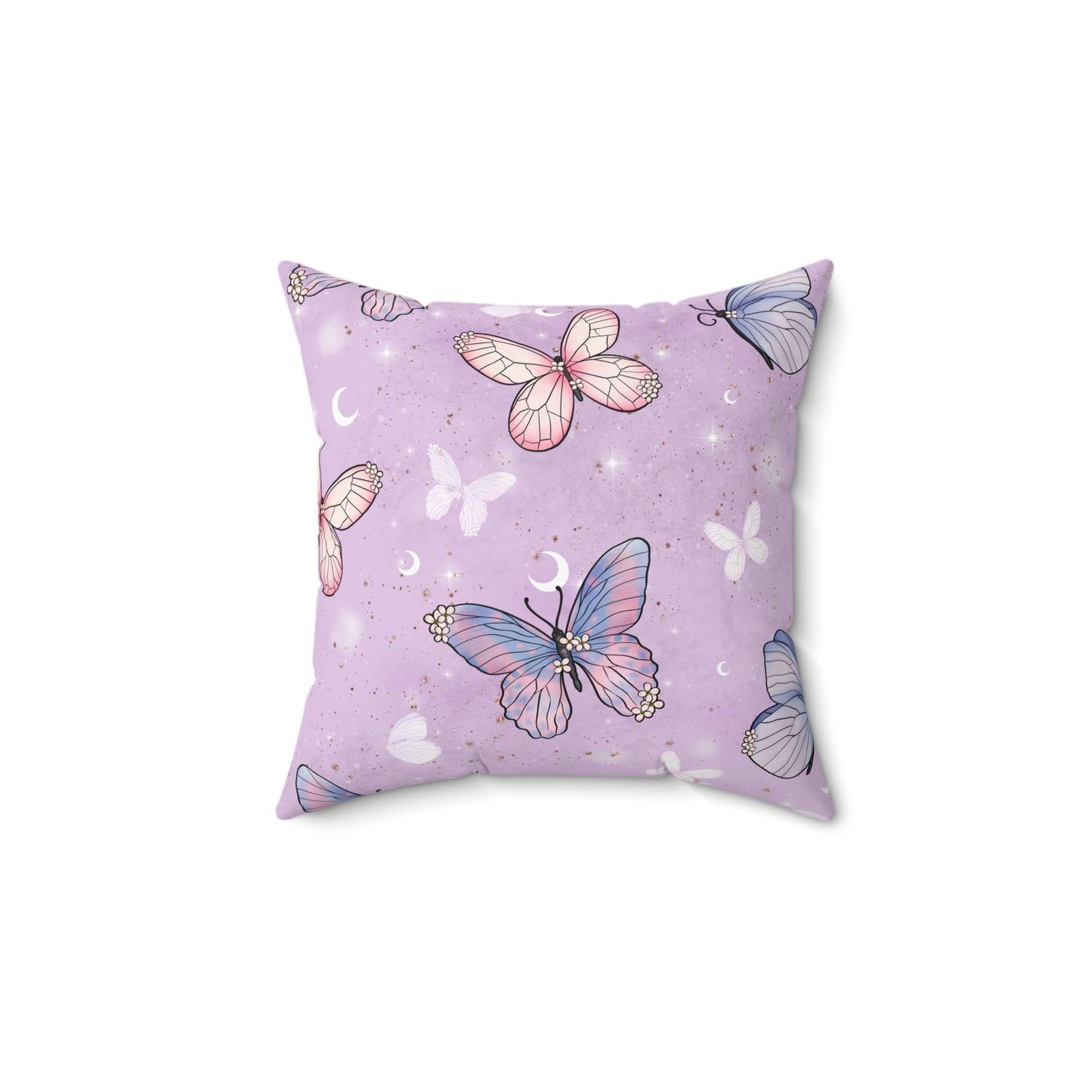 Pastel Wing Parade Throw Pillow