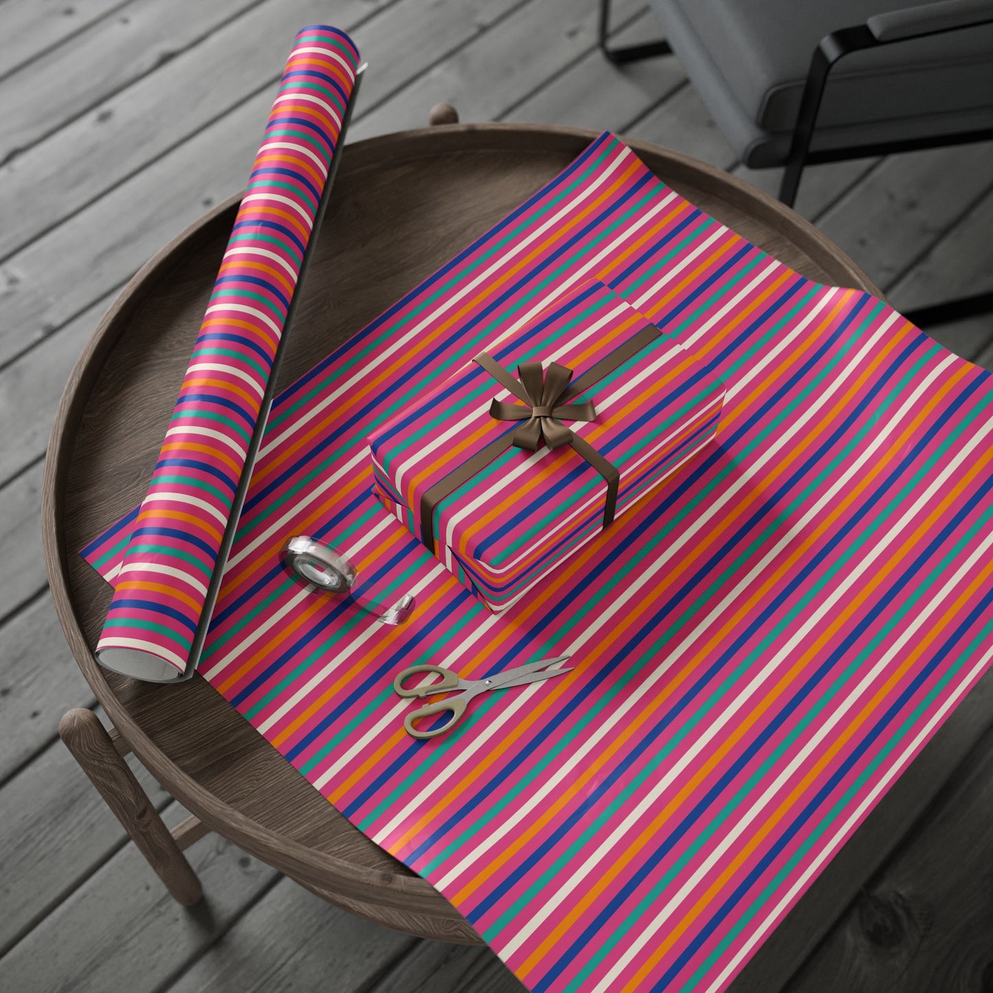 Striped Delight Wrapping Paper