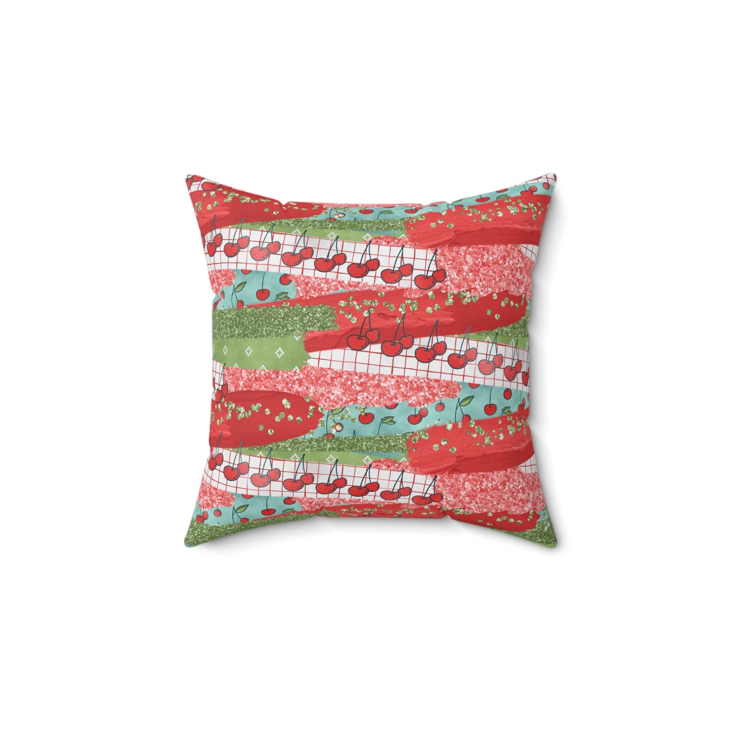 Cherry Lane Throw Pillow