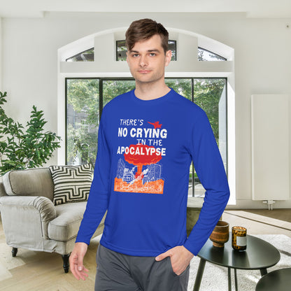 There's No Crying In The Apocolypse Unisex Lightweight Long Sleeve Tee