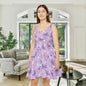 Purple Butterflies Women's Skater Dress