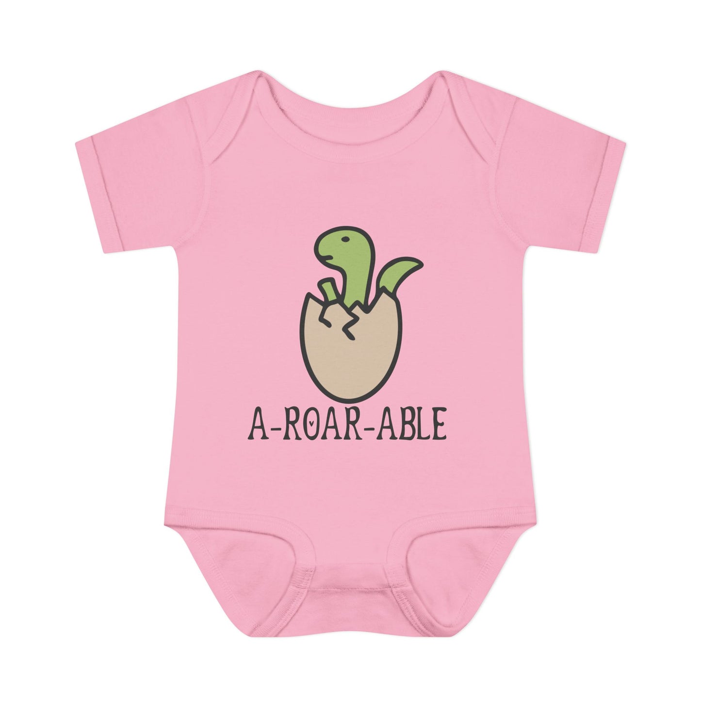 A-Roar-Able Baby Rib Bodysuit