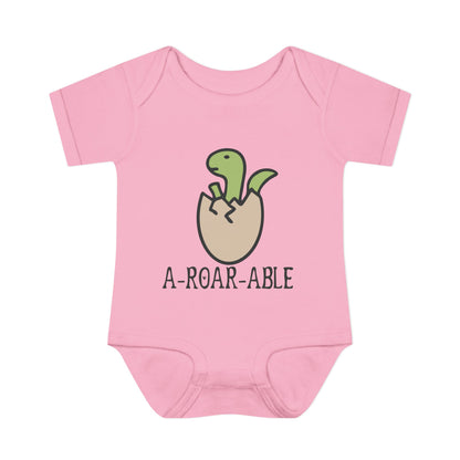 A-Roar-Able Baby Rib Bodysuit