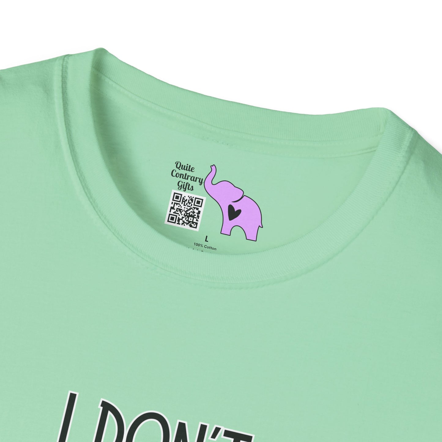 I Don't Trust Words, I Trust Actions Adult T-shirt