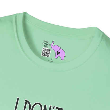 I Don't Trust Words, I Trust Actions Adult T-shirt