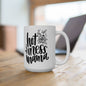 Hot Mess Mama Ceramic Mug, (11oz, 15oz)