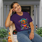 Patchwork Pumpkin Heart Adult T-shirt