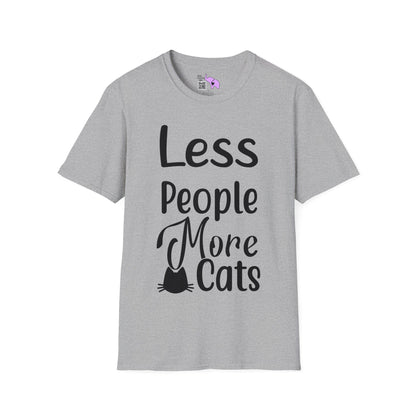 Less People More Cats T-shirt