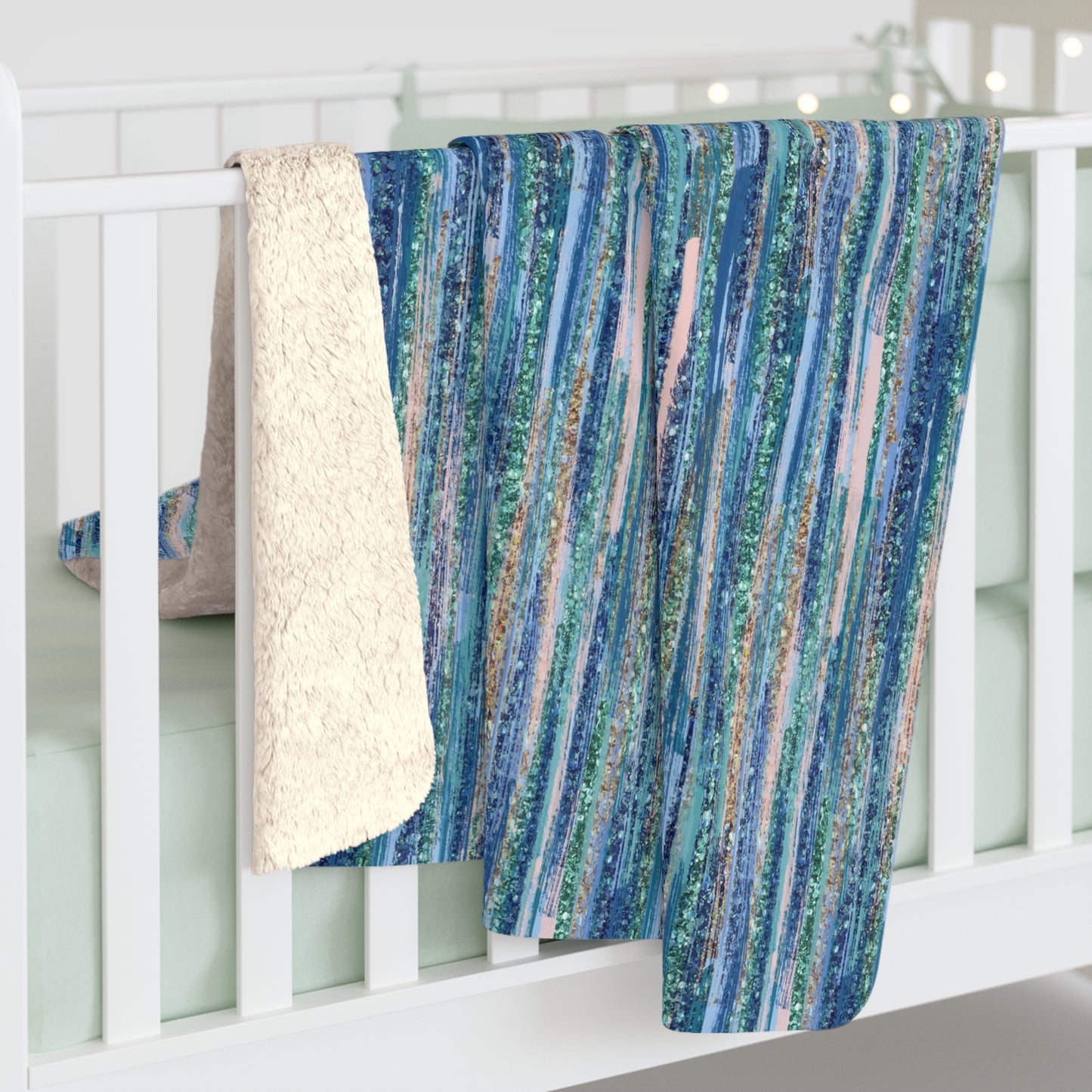 Ocean Drizzle Fleece Blanket