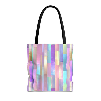 Enchanted Mosaic Canvas Tote Bag