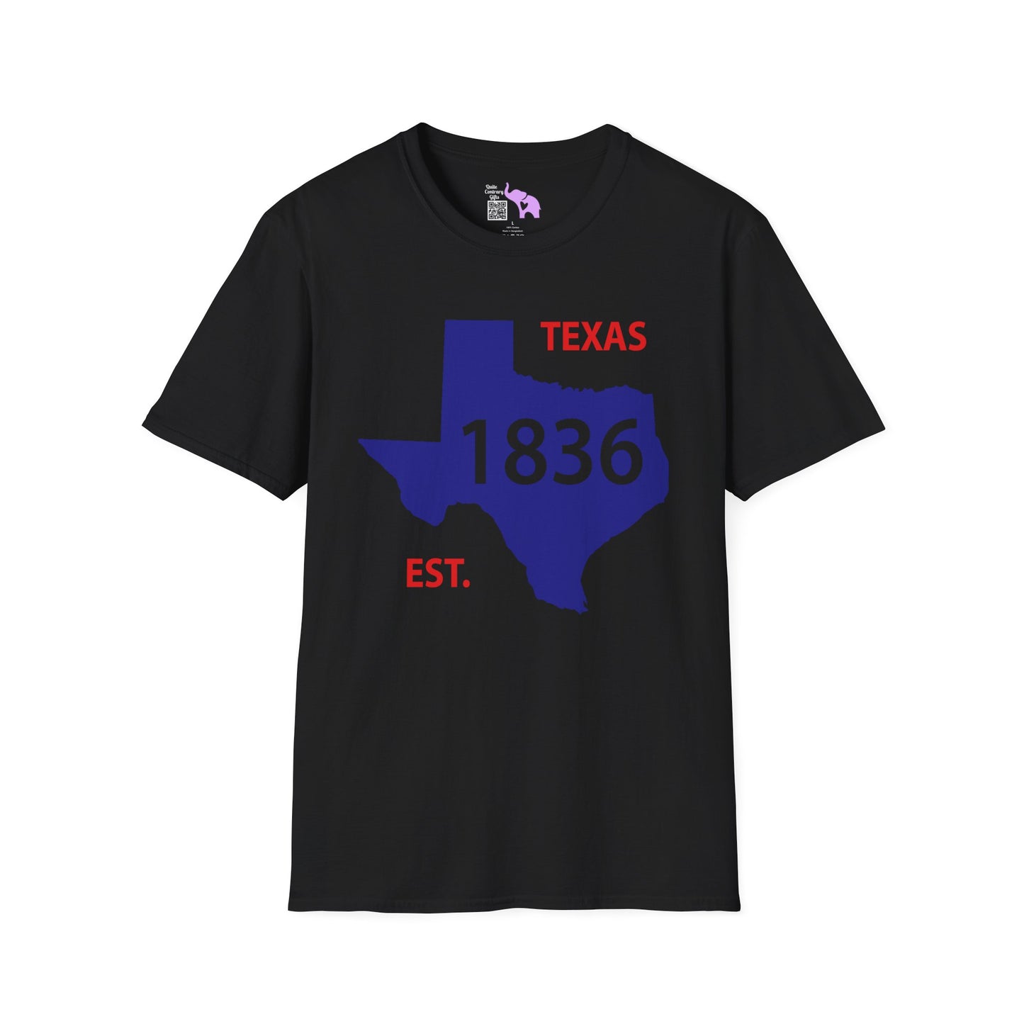 Texas Est. 1836 Adult T-shirt