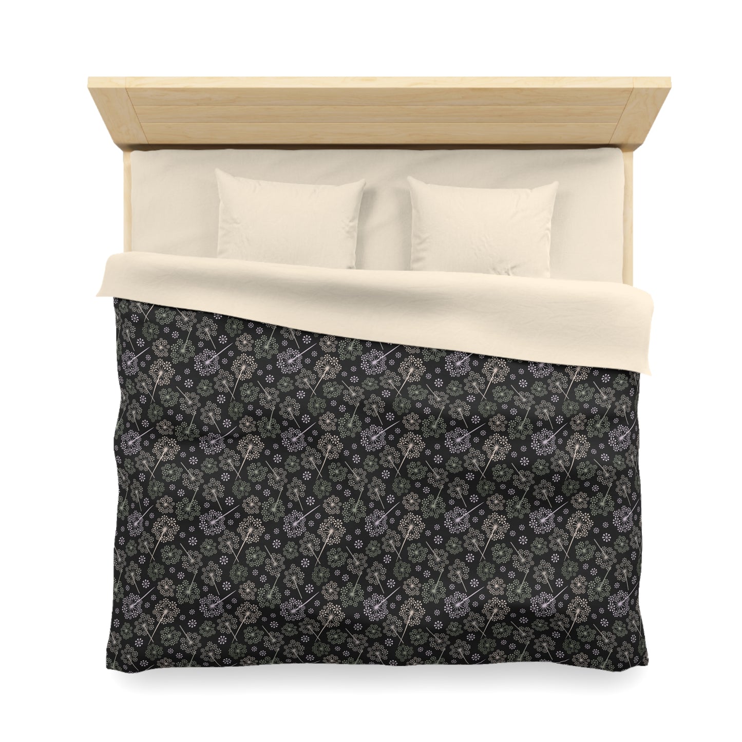 Dandelion Nightfall Microfiber Duvet Cover