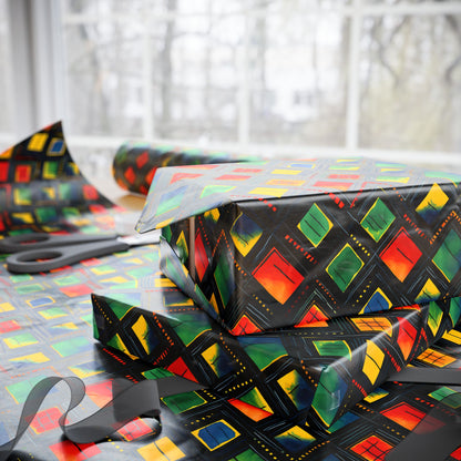 Radiant Purpose Kwanzaa Wrapping Paper