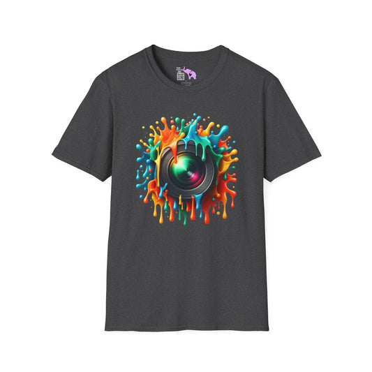 Colorful Camera Lens T-shirt