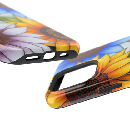 Colorful Sunflowers MagSafe® Compatible Tough Case for iPhone