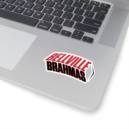 Burton Panthers (Angled, Black) Kiss-Cut Decal