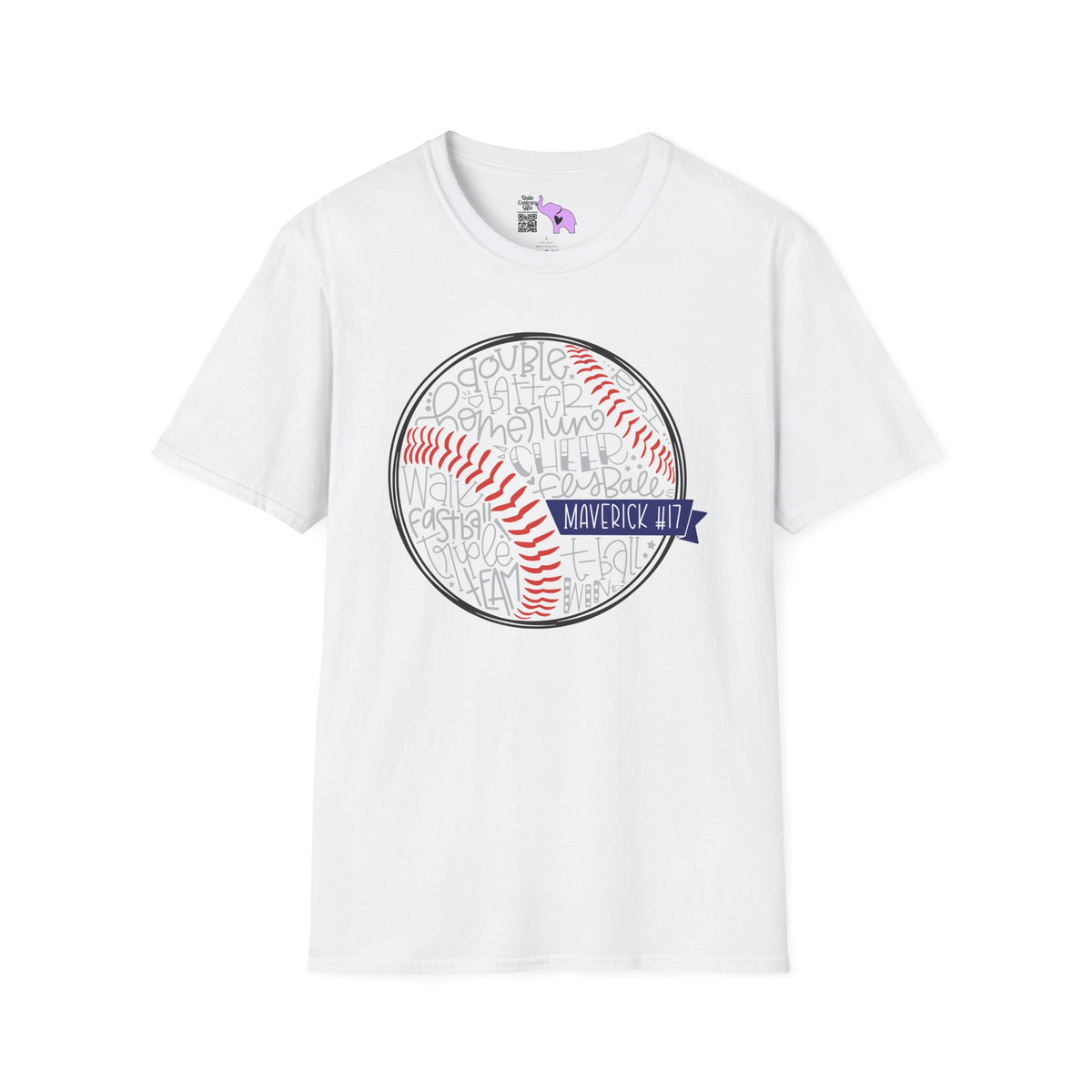 Personalized T-Ball Cheer Team Adult T-shirt
