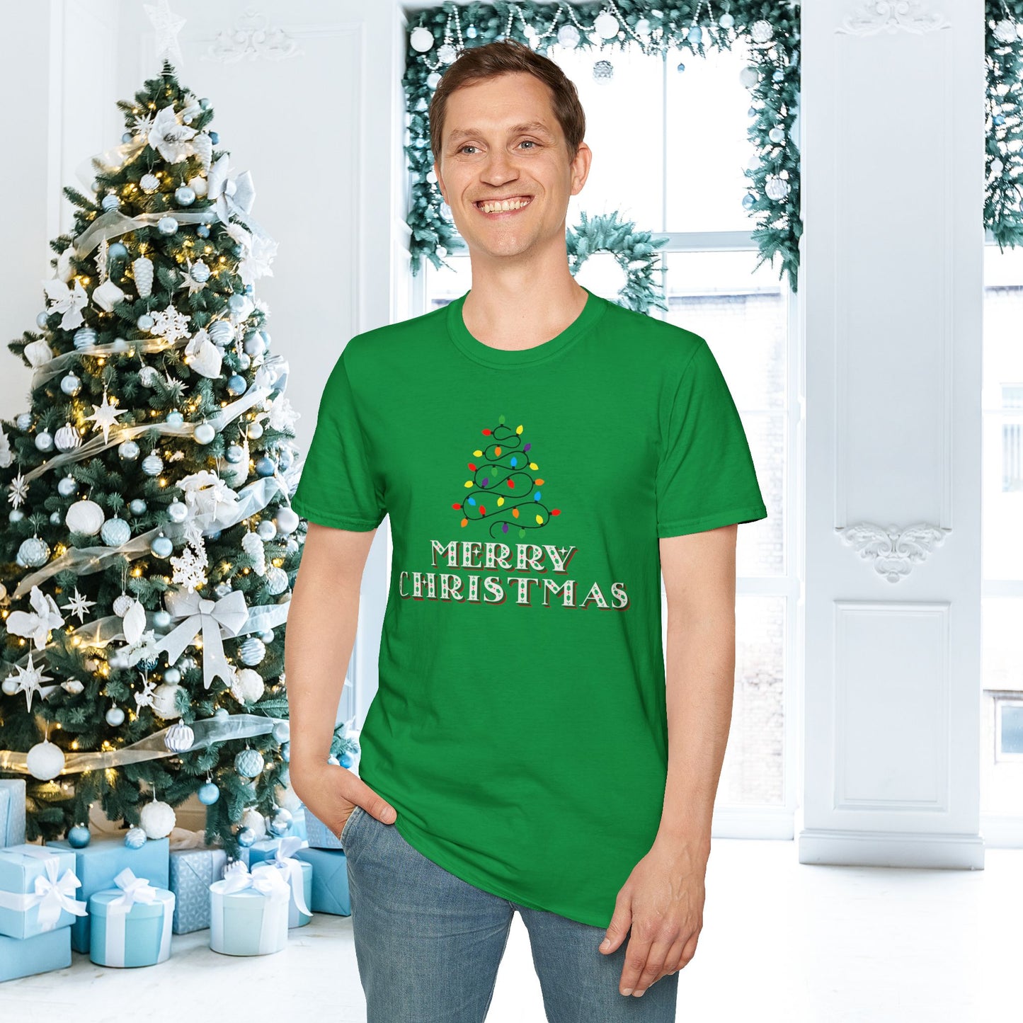 Merry Christmas Adult T-shirt