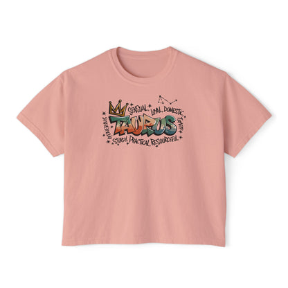 Taurus Street Art Women's Boxy Tee