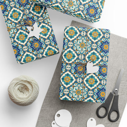 Mediterranean Lace Wrapping Paper