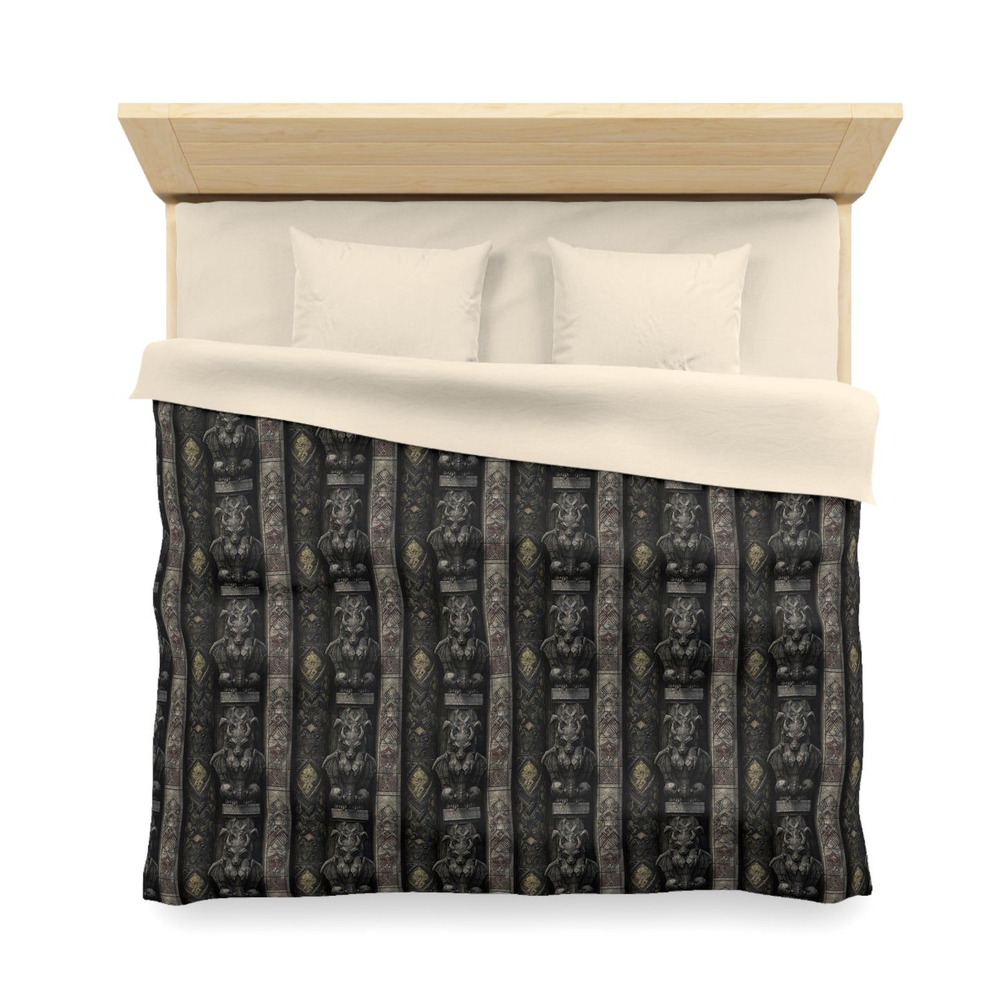 Guardians of the Spire Microfiber Duvet Cover