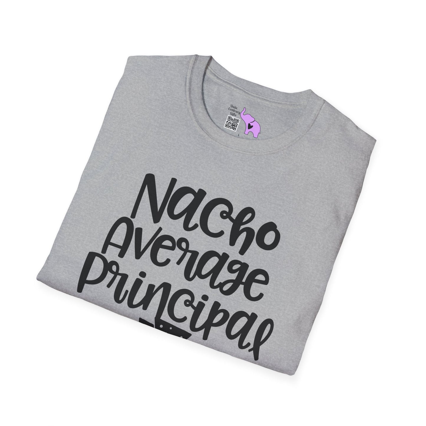 Nacho Average Principal Adult T-shirt