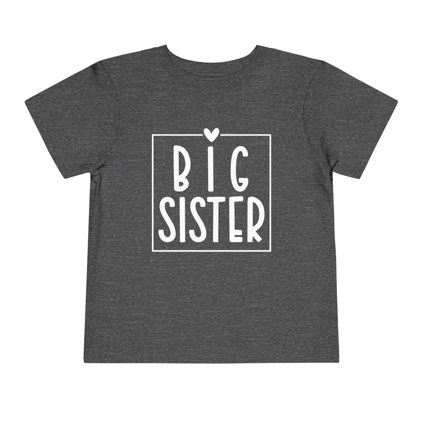 Big Sister (Heart/Box) Toddler Tee