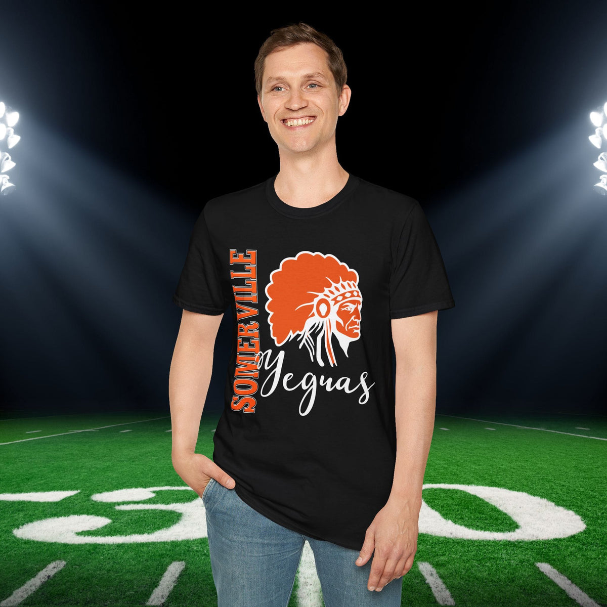 Somerville Vertical Fury Adult T-shirt