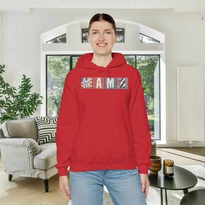 Mama (Patriotic) Heavy Blend™ Hooded Sweatshirt