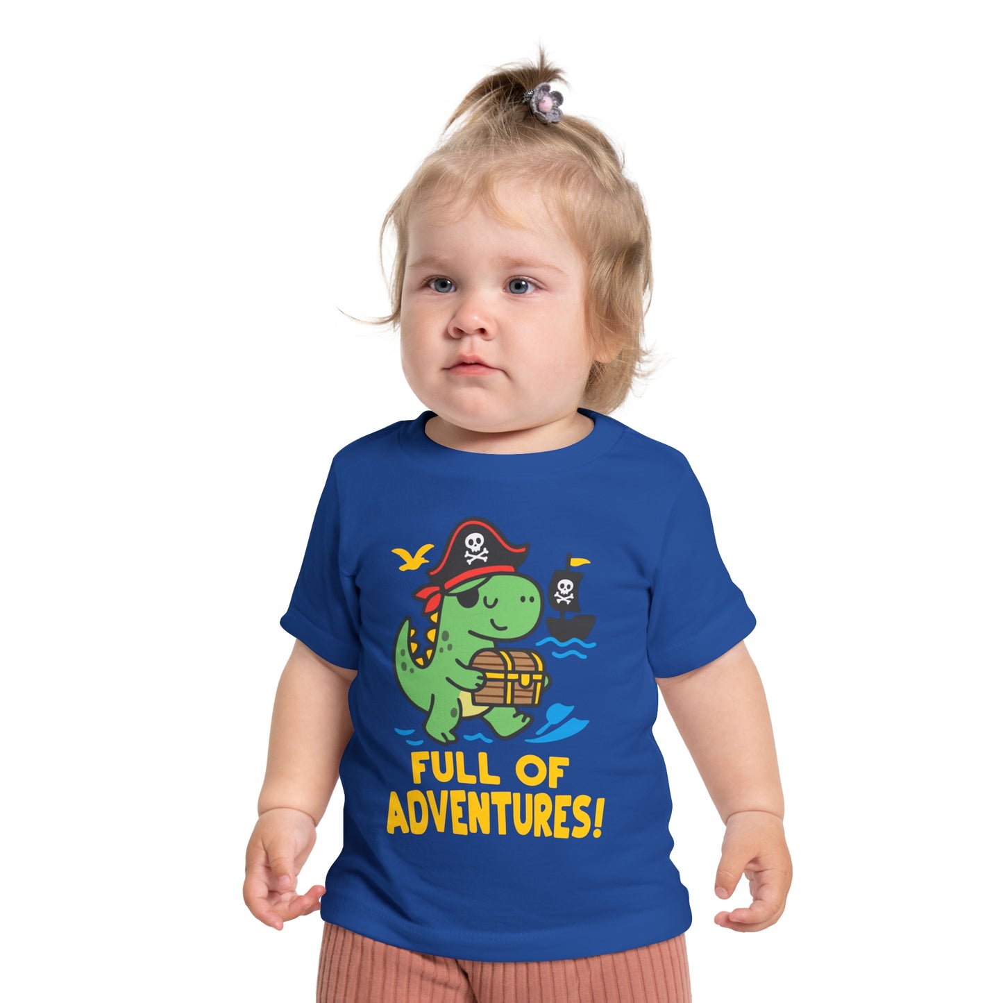 Full of Adventures (Dinosaur Pirate) Infant T-Shirt