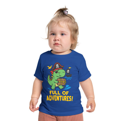 Full of Adventures (Dinosaur Pirate) Infant T-Shirt