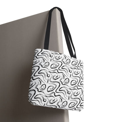 Grunge Scribbles Canvas Tote Bag