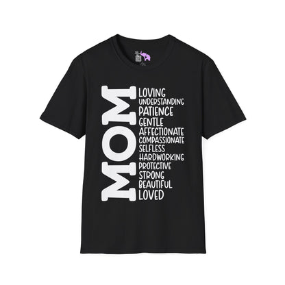 Mom Description Adult T-shirt