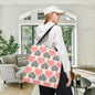 Rustic Hearts Canvas Tote Bag
