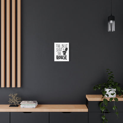 The Best Seat In The House Canvas Art