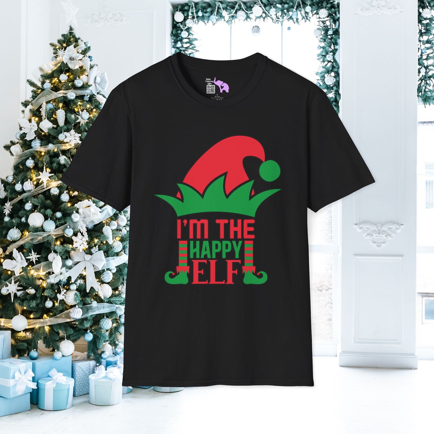 I'm The Happy Elf Adult T-shirt