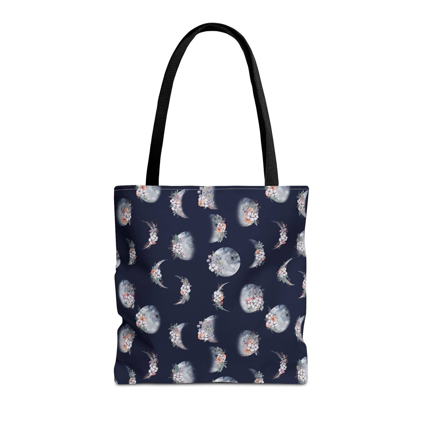 Lunar Garden Canvas Tote Bag